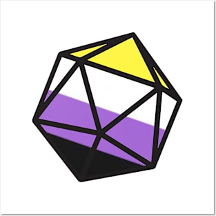 Nonbinary d20 Posters and Art